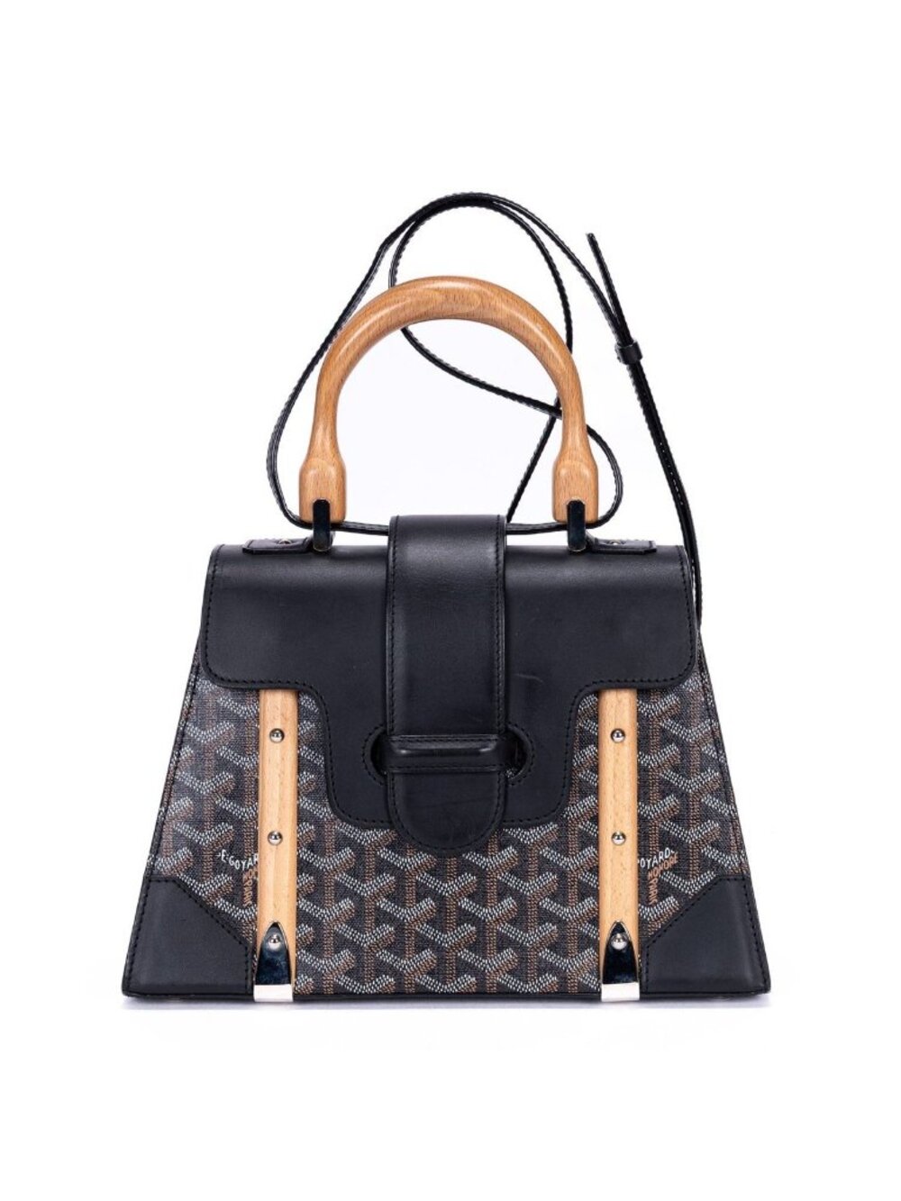 Goyard Saigon Black in Canvas